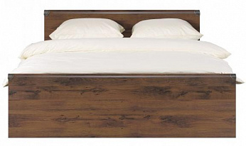 Кровать Indiana JLOZ 160x200 г/о дуб саттер + Матрас Эго, 160x200
