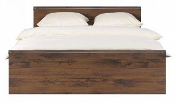 Кровать Indiana JLOZ 160x200  м/о дуб саттер + Матрас Эго, 160x200