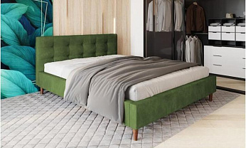 Кровать TEXAS зеленый вельвет (подъемный механизм)