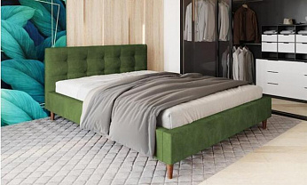 Кровать TEXAS зеленый вельвет