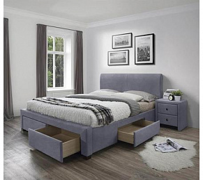 Кровать MODENA 3 серый