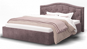Кровать Стелла 120 Серо-фиолетовый
