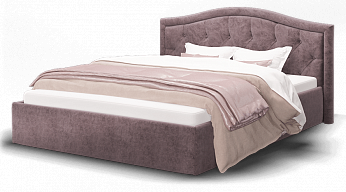 Кровать Стелла 140 Серо-фиолетовый