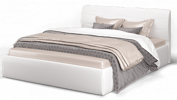 Кровать Ривьера 160 (Белый)