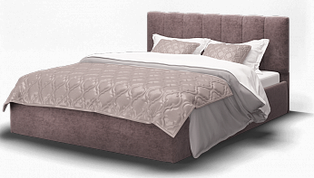 Кровать Элен 120 Серо-фиолетовый
