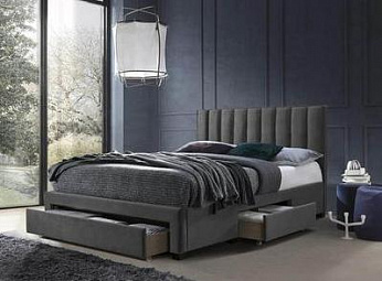 Кровать GRACE серый